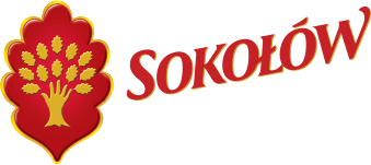 A red and yellow logo
Description automatically generated